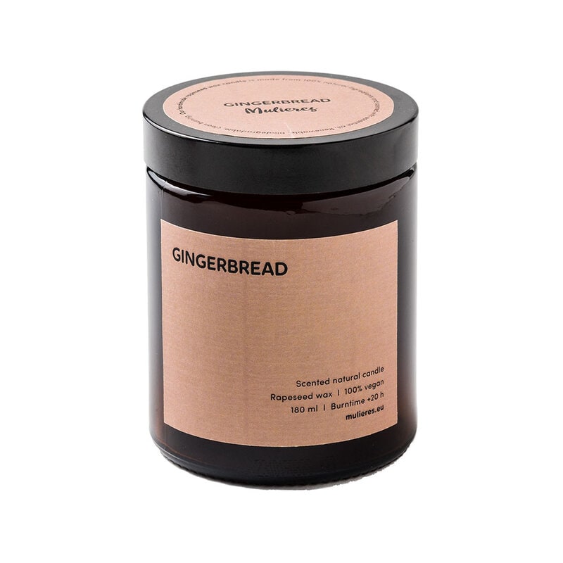 Mulieres Naturligt Doftljus Gingerbread - 180ml