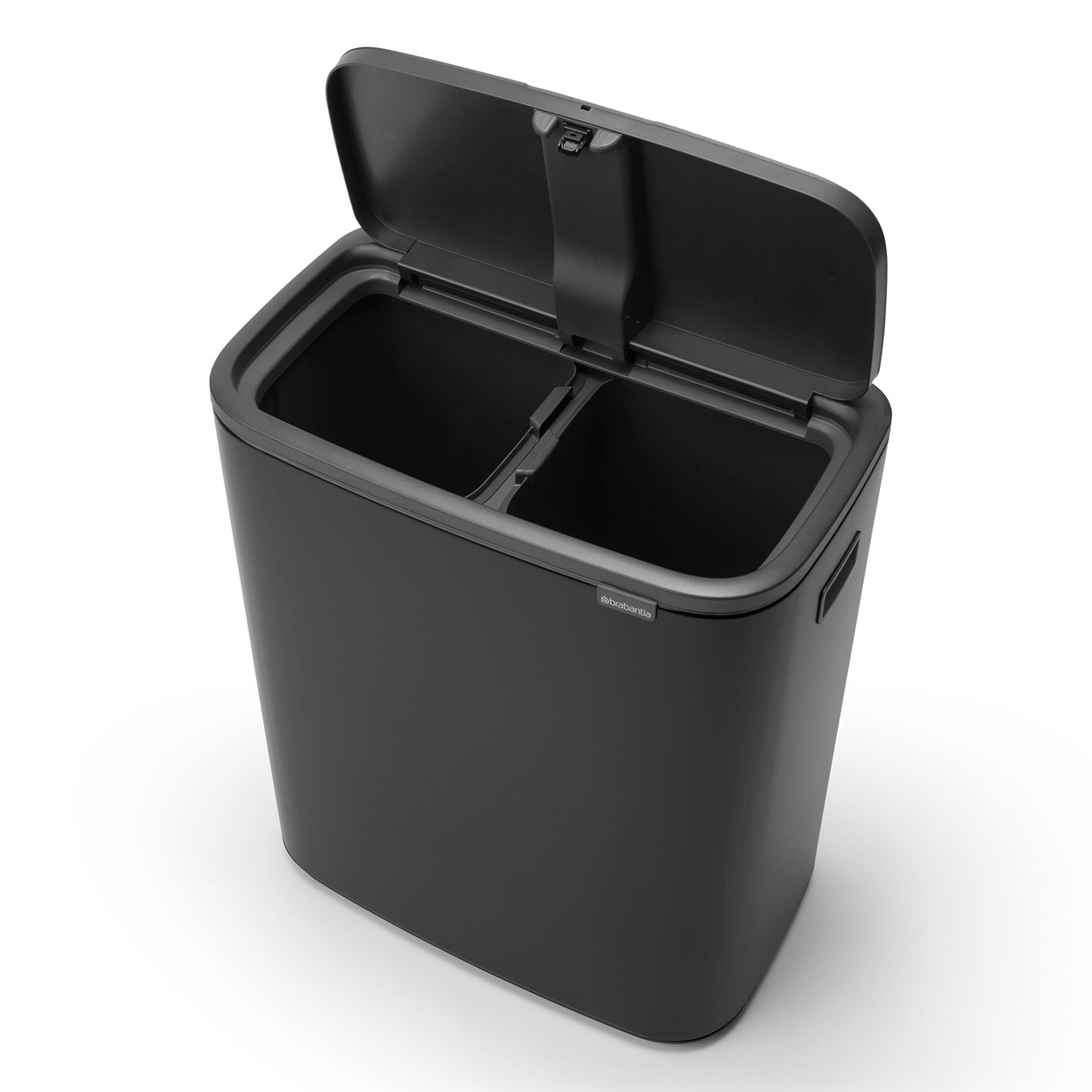 Brabantia Bo Touch Bin Matt Svart - 2x30L