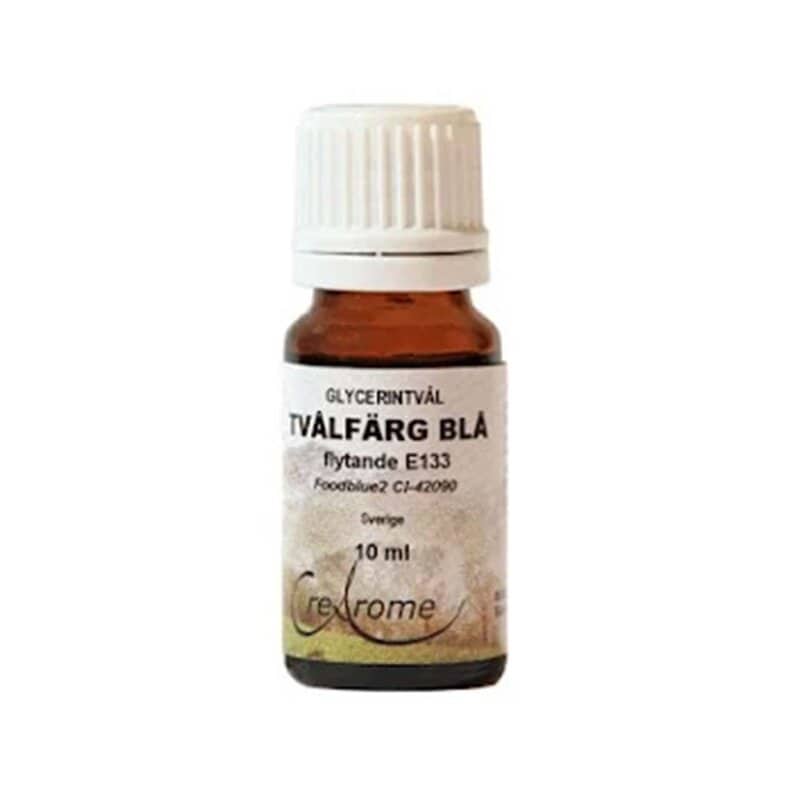 Crearome Tvålfärg Blå - 10ml