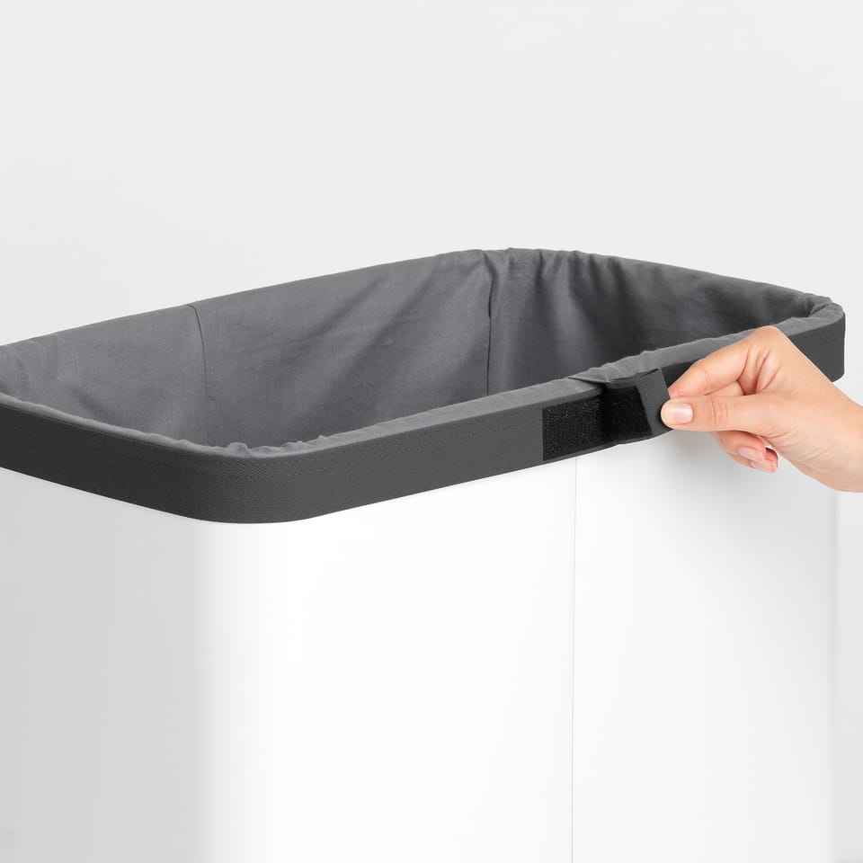 Brabantia Bo Tvättkorg Vit - 60L