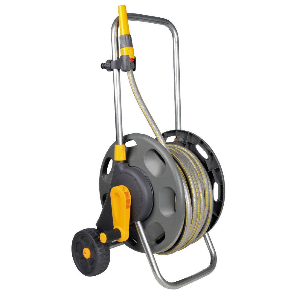 Hozelock Slangvagn Plus 30m Sang & Koppling gratt