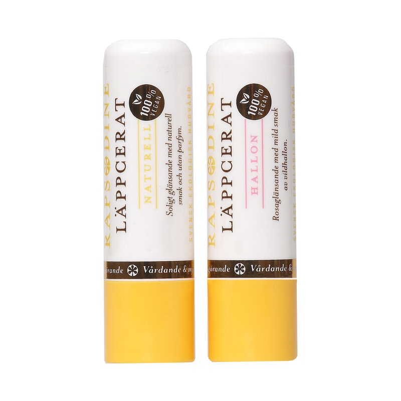 Rapsodine Läppcerat Mix Hallon/Naturell