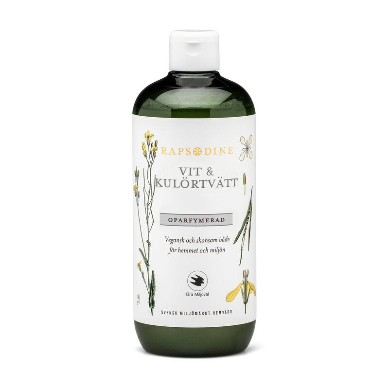 Rapsodine Vit & Kulörtvätt Oparfymerad - 750ml