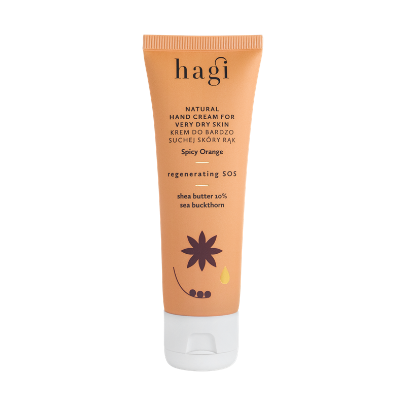 Hagi Natural hand cream for very dry skin spicy orange - 50ml
