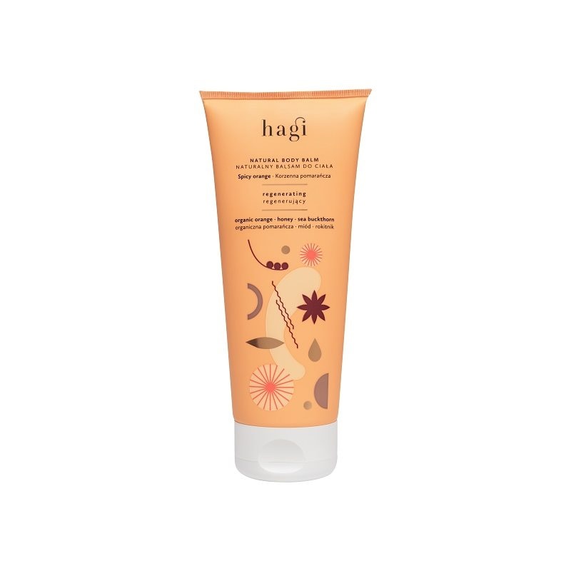 Hagi Natural regenerating body balm spicy orange - 200ml