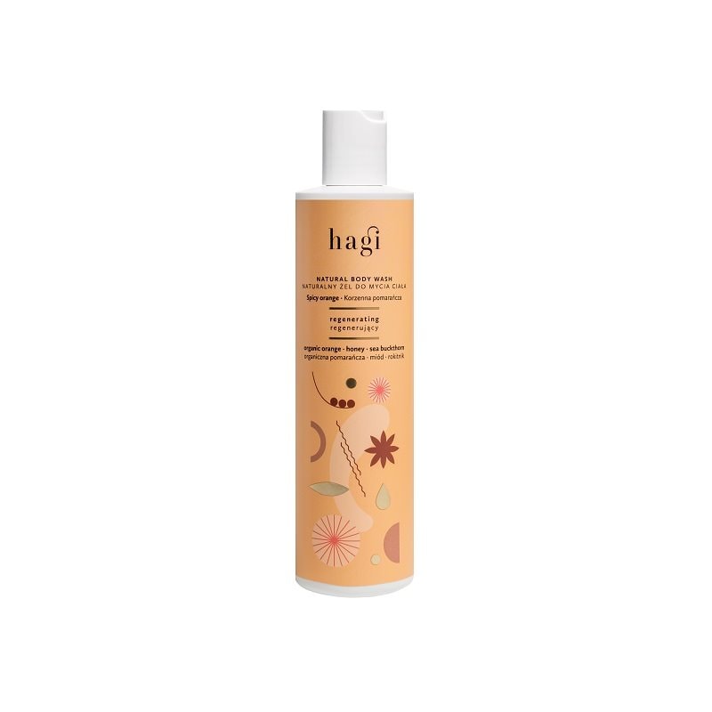 Hagi Natural Regenerating Wash Gel Spicy Orange - 300ml
