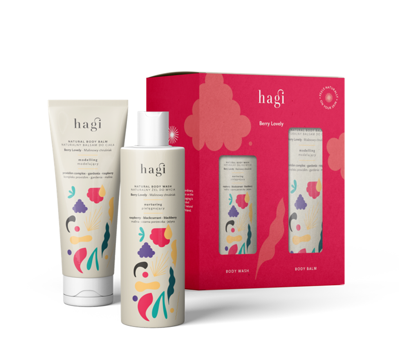 Hagi Giftset Berry Lovley Wash Gel + Body Balm