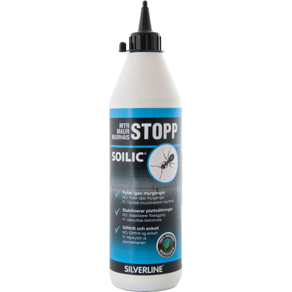 Silverline Myrstopp Soilic - 750ml gratt