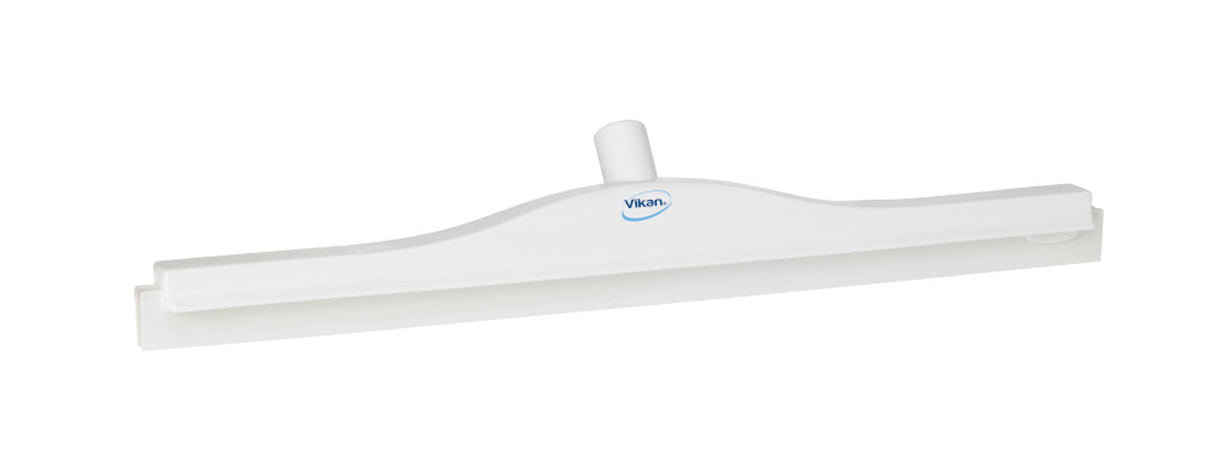 Golvraka Vikan Fast Två Blad Vit - 60cm vitt i gummi