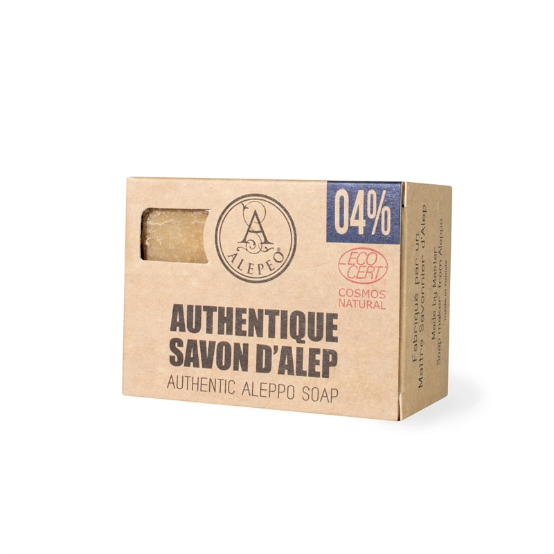 Alepeo Aleppotvål 4% - 200g