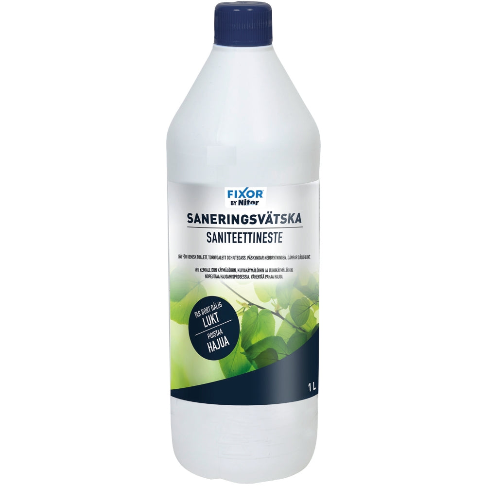 Fixor Saneringsvätska Natur - 1L