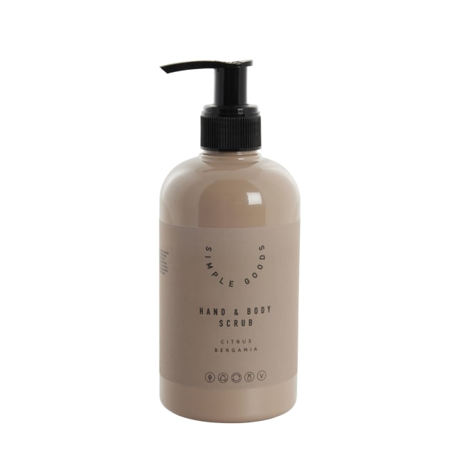SIMPLE GOODS Citrus Bergamia Hand and Body Scrub - 300ml
