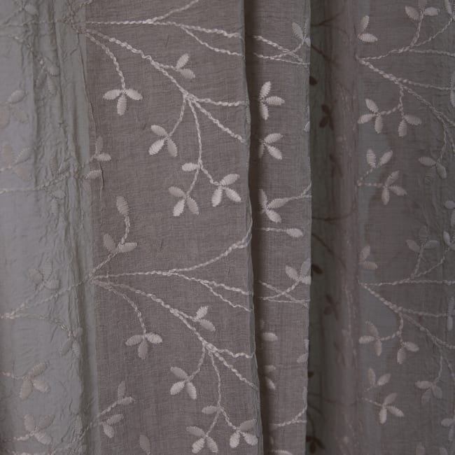 LENE BJERRE Eloise Duschdraperi – 200x160 cm, Mörk Linne