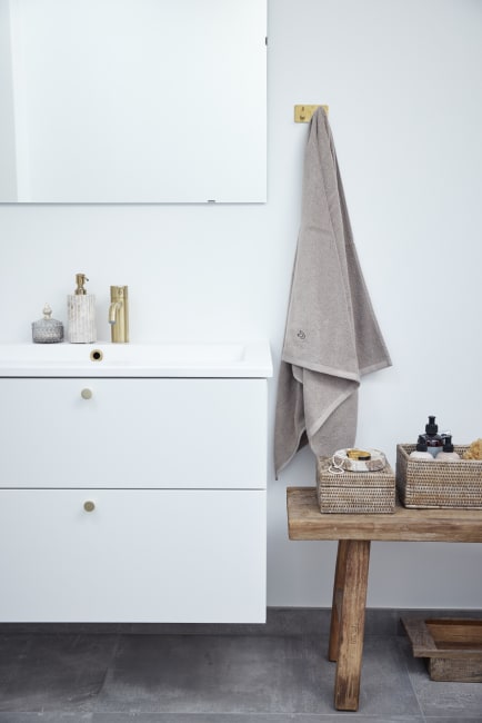 LENE BJERRE Molli Handduk – 140x70 cm, Linne