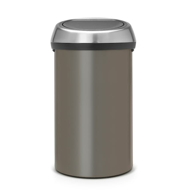 Brabantia Touch Bin New Platinum - 60L gyllene i rostfritt-stal