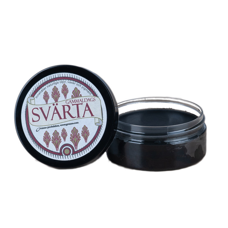 Grunne Gammaldags Svärta - 75 ml svart