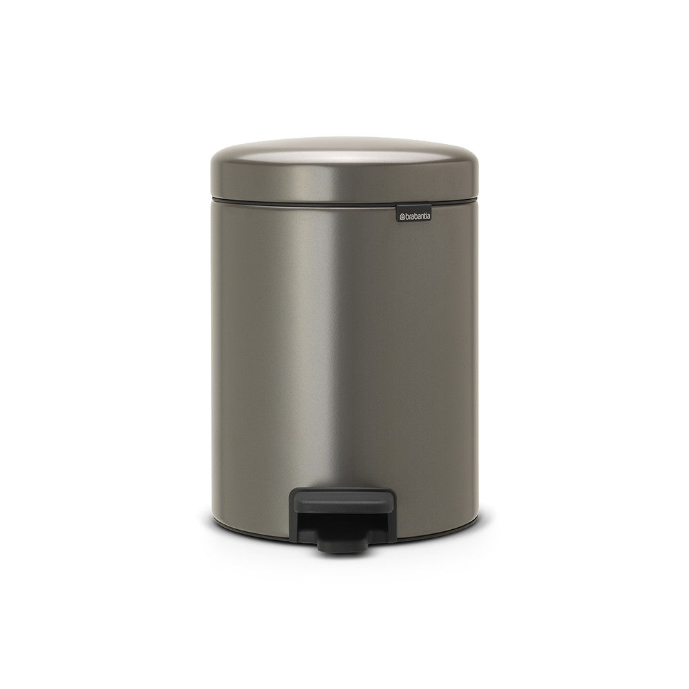Brabantia New Icon Pedalhink Metallic Platinum - 3L