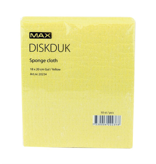 Diskduk Max Gul 18x20cm 10st från MAX