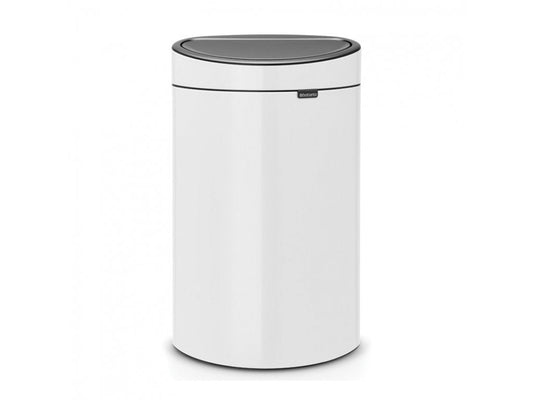 Brabantia Touch Bin New Vit  - 40L gyllene i rostfritt-stal