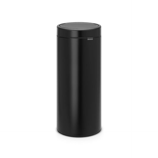 Brabantia Touch Bin New Matt Svart - 30L gyllene i rostfritt-stal