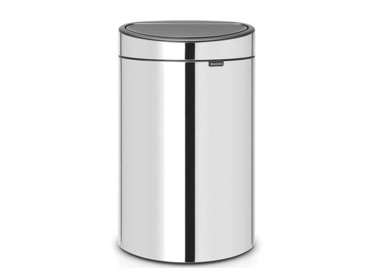 Brabantia Touch Bin New Rostfri Matt Stål - 40L gyllene i rostfritt-stal