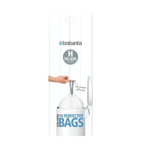 Brabantia Avfallspåse 50-60L (H) gyllene i rostfritt-stal