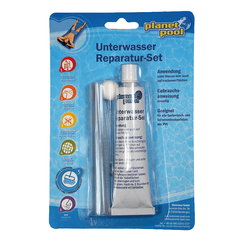PLANET POOL Liner reparationsset, inkl lim & foile från Planet Pool
