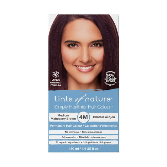 Tints of Nature Hårfärg 4M Medium Mahogany Brown apelsin