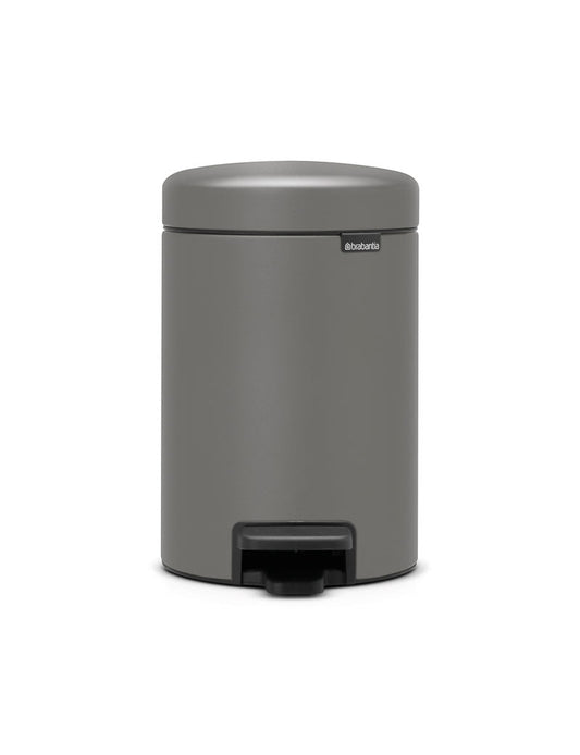 Brabantia New Icon Pedalhink Metallic Concrete Grey - 3L