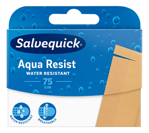 Salvequick Plåster Aqua Resist Mix - 40p i bomull