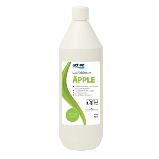 Activa Luktförbättrare Äpple - 1L genomskinlig