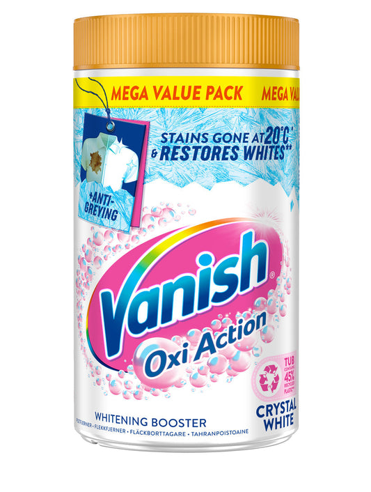 Vanish Oxi Action Whitening Fläckborttagning - 1,5kg rosa