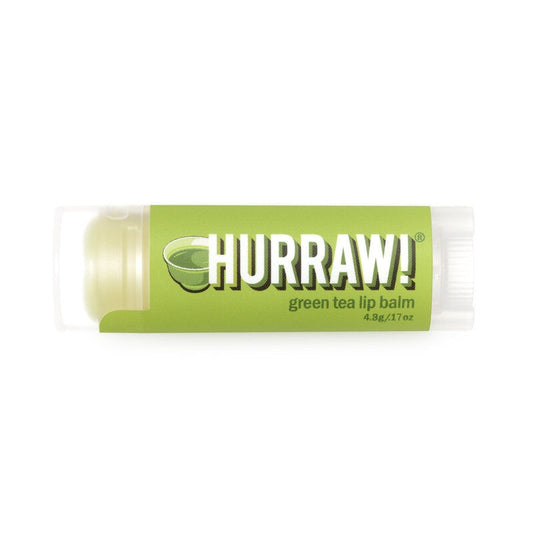 Hurraw Lip Balm Green Tea - 4,8g