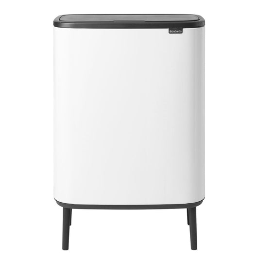 Brabantia Bo Touch Bin med ben VIt - 60L gyllene i rostfritt-stal
