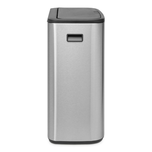 Brabantia Bo Touch Bin Mattborstat Stål Fingerprint Proof - 2x30L