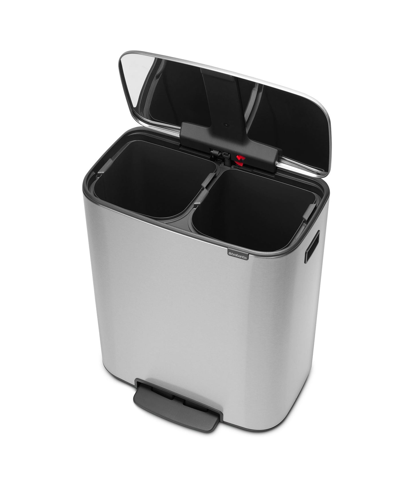 Brabantia Bo Touch Bin Matt Stål Fingerprint Proof - 2x30L