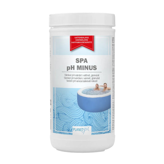 PLANET SPA pH Minus, 1,5 kg burk från Planet Spa