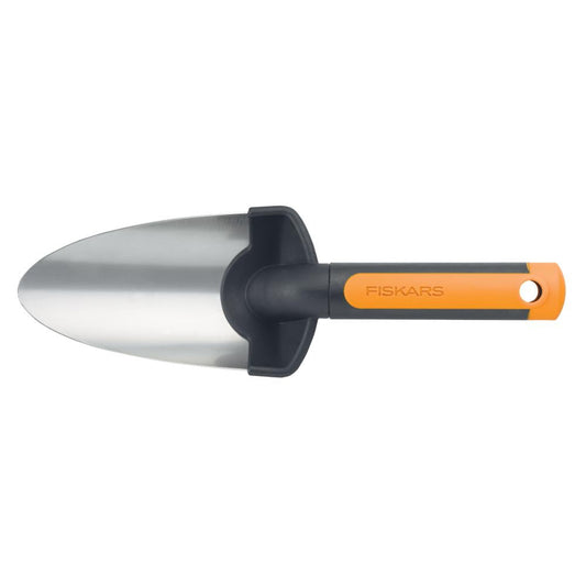 Fiskars Planterspade Bred RF Stål SoftGrip svart
