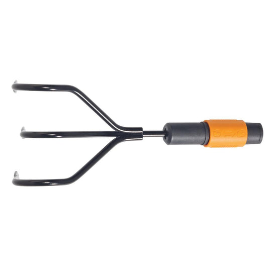 Fiskars Kultivator 3-Klo QuikFit svart
