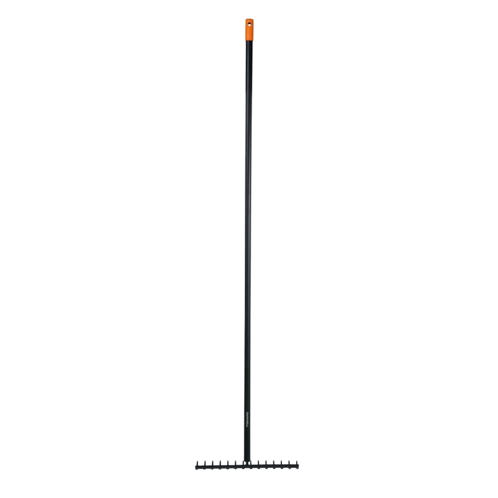 Fiskars Trädgårdskratta 14-Böjda Pinnar Solid svart
