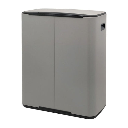 Brabantia Bo Touch Bin Mineral Concrete Grey - 2x30L