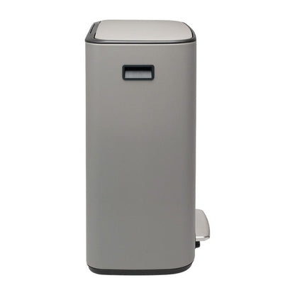 Brabantia Bo Pedal Bin Mineral Concrete Grey - 60L