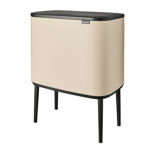 Brabanita Bo Touch Bin Med Ben Soft Beige - 11+23L