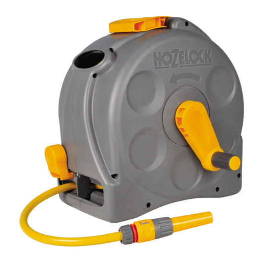 Hozelock Väggvinda 2415 2i1 25m Slang gratt