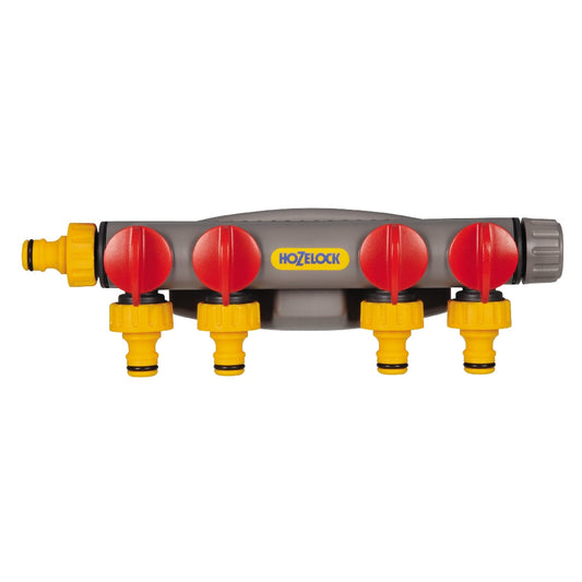 Hozelock Krankoppling 4 vägs SB 2150 gratt