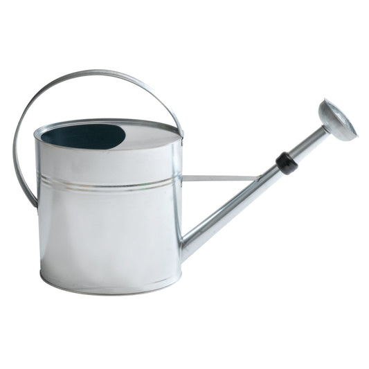 Nyby Vattenkanna zink med skruvstril - 10L gratt; silver