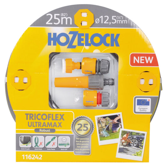 Hozeloc Slangset Ultramax - 25M gratt från Hozelock