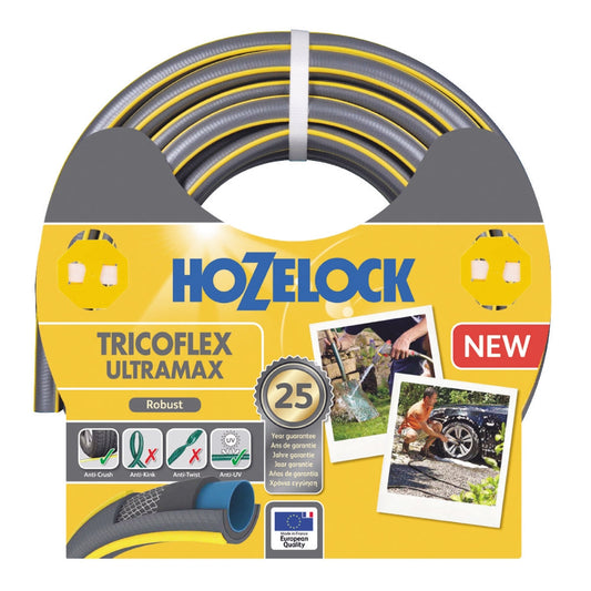 Hozeloc Trädgårdsslang Ultraflex - 12,5MMx25M gratt från Hozelock