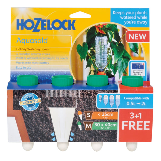 Hozeloc Semesterbevattning Aquasolo 4-pack gratt från Hozelock