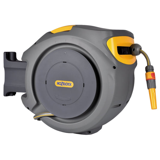 Hozelock Väggvinda 2402 Auto Reel Inkl Slang - 25M gratt